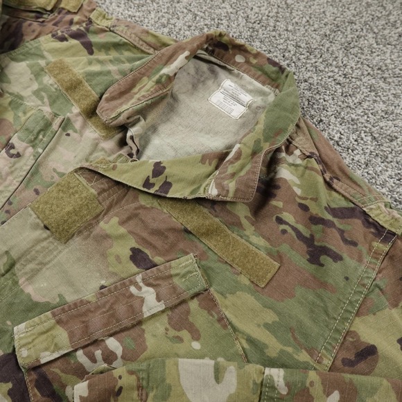 Military Jacket Mens S Multicam OCP Camo Army Combat Uniform Coat Tactical ACU - Picture 2 of 12